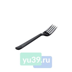Вилка столовая "ПРЕМИУМ", L=180мм, цвет чёрный 1/50