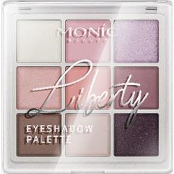 MONIC BEAUTY Тени для век 9 цв Liberty 03 Elegant Rose