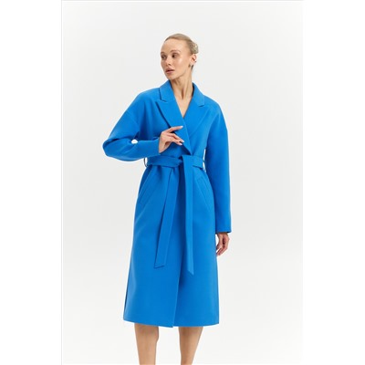 Пальто женское демисезонное 26820 (электрик)