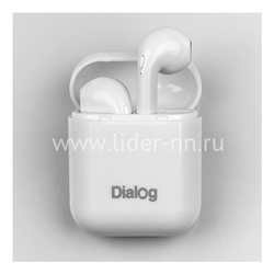 Bluetooth-гарнитура беcпроводная DIALOG  ES- 25BT (белая)