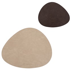 Салфетка сервировочная Drop, 33х41 см, коричневая/бежевая