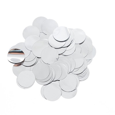 Наполнитель для шаров «Конфетти круг», d=1.5 см, 10 г