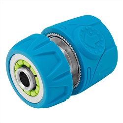 Соединитель быстросъемный 1/2", алюминий, TPR, LUXE Palisad
