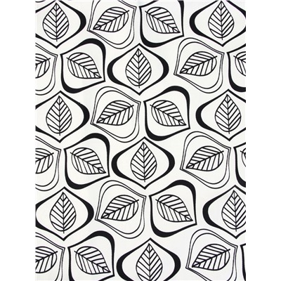 Комплект штор для кухни Этель Leaves, 149×180 см - 2 шт., подхваты - 2 шт., 100% хлопок