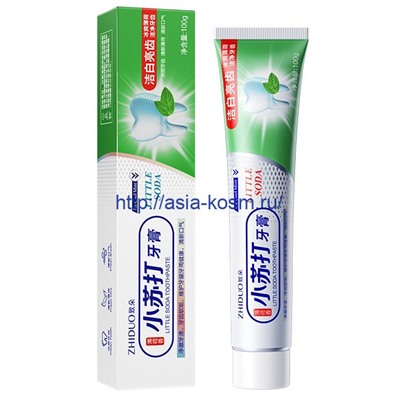 Освежающая зубная паста Zhiduo с ментолом и пищевой содой « Ледяная мята» - свежее дыхание(16318)