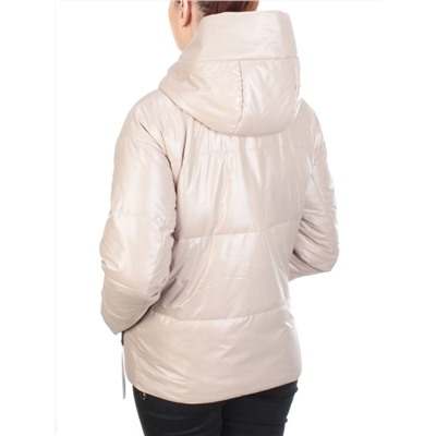 8278 BEIGE Куртка демисезонная женская BAOFANI (100 гр. синтепон)