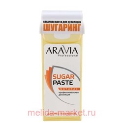 ARAVIA Professional Сахарная паста для депиляции в картридже мягкой консистенции Натуральная 170гр арт1012
