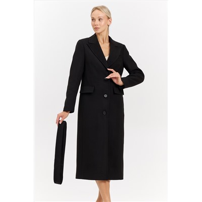 Пальто женское демисезонное 27210 (черный)