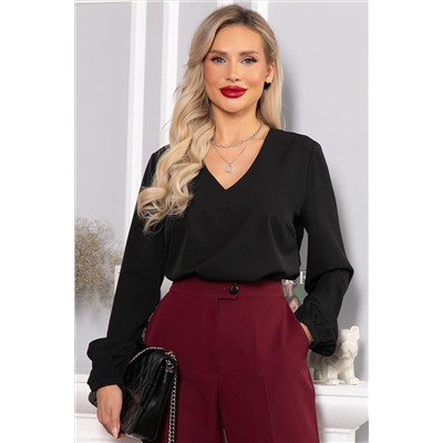 Блуза Глэдис (черная) Б14657-31М