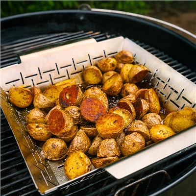 Противень для гриля перфорированный Smart Grill, 34,5х29 см