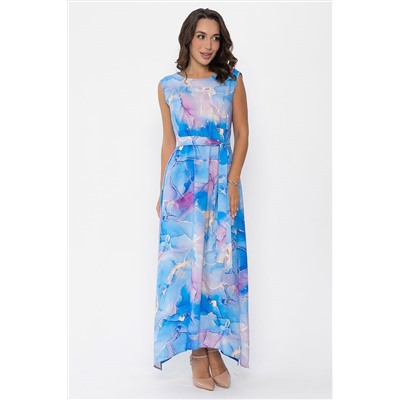 Платье Иниша (синее) П14070-4М