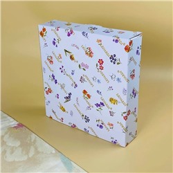 109-219 Круглое глубокое блюдо 26х5,5см КРОКУС в под.уп.(х8)Фарфор