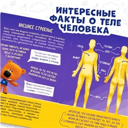 Мини-энциклопедия «Тело человека», 20 стр., 12 × 17 см, Ми-Ми-Мишки