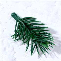 Декор «Ветки ели мини» набор 100 шт., размер 1 шт. — 4.5×3×3 см