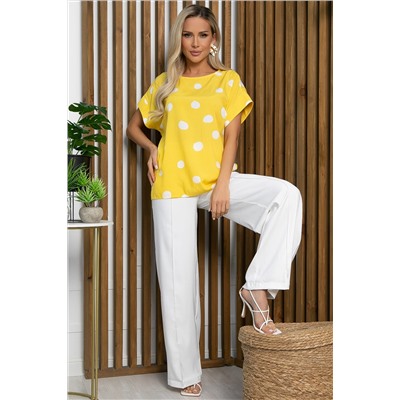 Блуза Любава (желтая) Б13150-41М