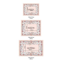 Скатерть новогодняя Этель "Pink magic" 150х110см +/-3см с ГМВО, хл100%