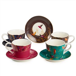 КОФЕЙНЫЙ НАБОР LEFARD "GOLDEN BIRDS" НА 4 ПЕР. 8 ПР. 120 МЛ (КОР=10НАБ.)