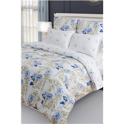 КПБ Сатин NUANCE Garden blue