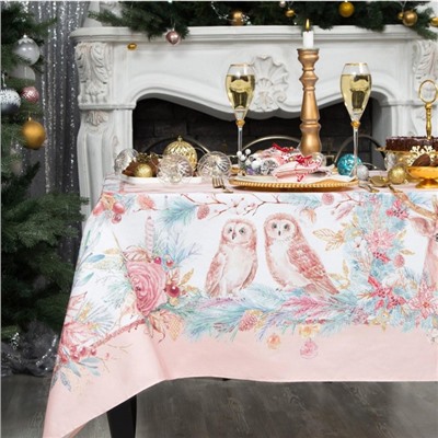Набор салфеток Этель Pink magic, 40×40 см - 4 шт., хлопок, саржа