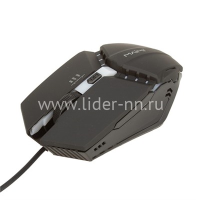 Мышь проводная MAIMI S2 (черная) Game Design/LED подсветка