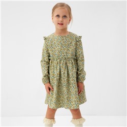 Платье для девочки MINAKU: Cotton collection цвет фисташковый, р-р 92