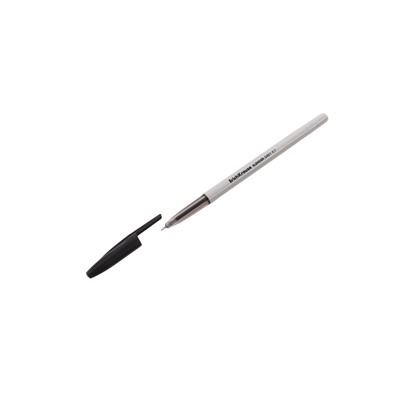 Ручка шариковая ErichKrause Slender Stick Grey, Super Glide, 0.7 мм, чёрная