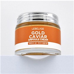 Lebelage Антивозрастной ампульный крем с экстрактом икры / Ampoule Cream Gold Caviar, 70 мл
