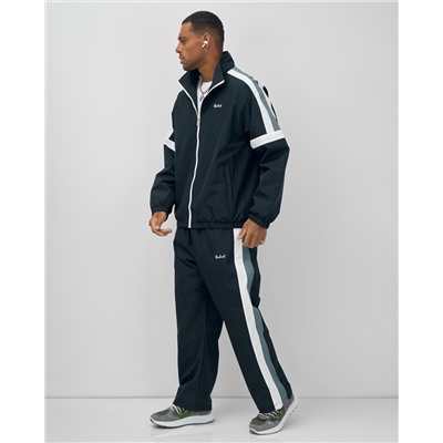 Спортивный костюм мужской весна-лето темно-синего цвета 25736TS