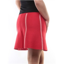 821-1 Юбка женская трикотажная (50% хлопок, 50% полиэстер)