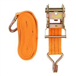 Ремень багажный с крюками, 0.05 х 6 м, храповой механизм Stels