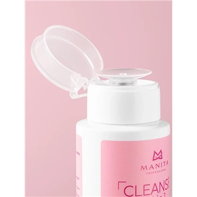 Manita Professional Обезжириватель для ногтей универсальный 4 в 1 / Bubble Gum, 150 мл