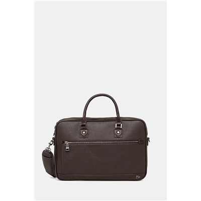 Torba na laptopa męska ze skóry ekologicznej, kolor brązowy RW25-TOM500