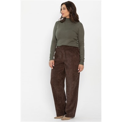 Брюки вельветовые Брауни (коричневые) Б14442-25М