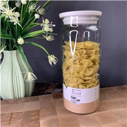 160-182 Банка для сыпучих продуктов 1400мл. (х12)Стекло