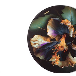 Столик журнальный SHT-CT27
                        ночной цветок / черный муар