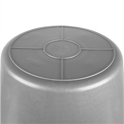 Ведро строительное пластмассовое 20 л, ударопрочное, обрезиненная ручка Matrix