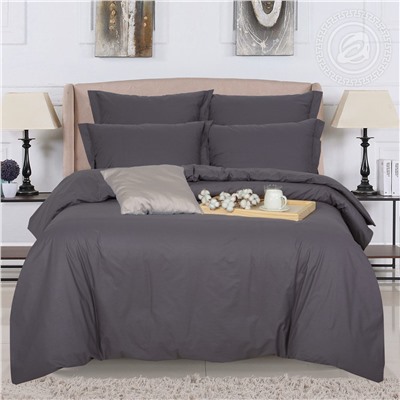 Пододеяльник из поплина Графит Арт Дизайн