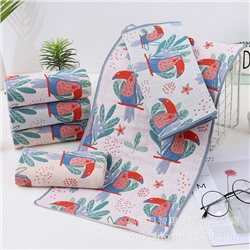 Gauze cartoon children's sweat towel, wholesale