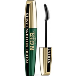 2 L'Oreal. Тушь д/ресниц MILLION LASHES FELINE МИЛЛИОН РЕСНИЦ Черная изогн кист.(зел-золот ф)