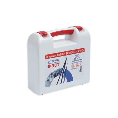 Автомобильная аптечка первой помощи «ФЭСТ», дорожная, перечень №2, красная