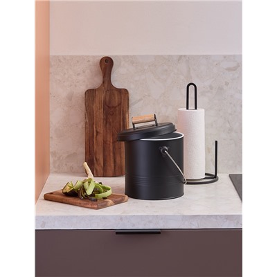 Контейнер для пищевых отходов с фильтром Irmel, 3,5 л, графит