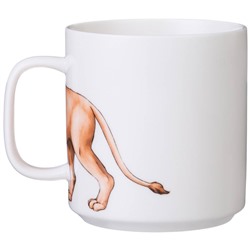 КРУЖКА LEFARD "ANIMAL WORLD" ЛЕВ 400 МЛ (КОР=24ШТ.)