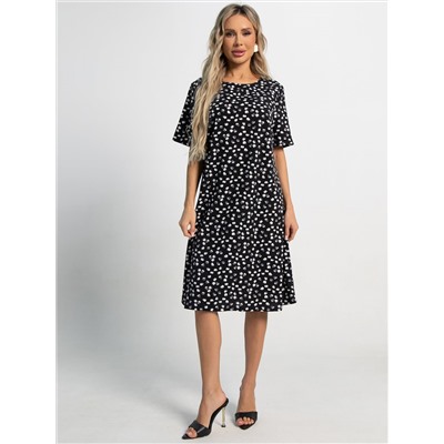 Платье Ронда (черное) П14390-16М