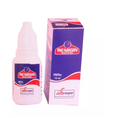 Ремиджин (15 мл), Remigin Nasal Drops, произв. BRPL