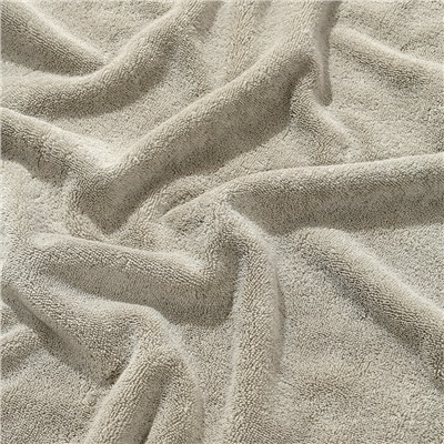 Полотенце банное бежево-серого цвета из коллекции Essential, 70х140 см