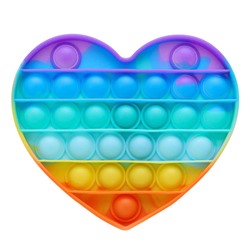 AS001 Антистресс POP IT Сердце 13х11,5см
