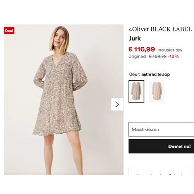 s.Oliver Black Label Kleid