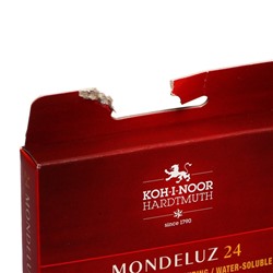 УЦЕНКА Карандаши акварельные набор 24 цвета, Koh-I-Noor Mondeluz 3718