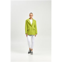 Пальто женское демисезонное 27100 лайм