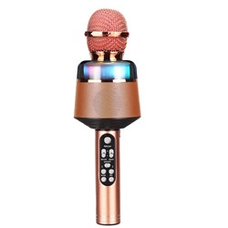 Музыкальная колонка(микрофон) Q-008  Bluetooth+USB+ радио+аккумулятор  оптом